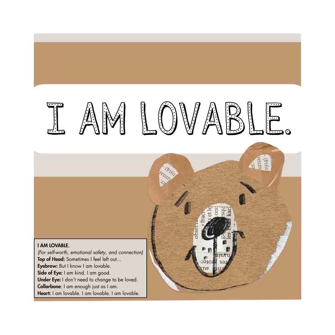 I AM WILD: Tapping & Tracing Animal Adventures Children's Affirmation Workbook